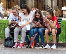 jongeren telefoon vierkant